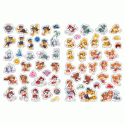 PAW PATROL ระบายสีตามตัวเลข PAWSOME FRIENDSHIP GROW + สีน้ำ